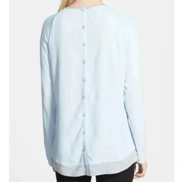 Pleione Anthropologie back button up tunic - Picture 3 of 6